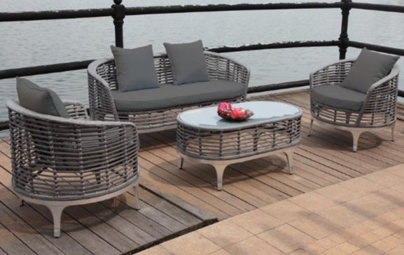 BrackenStyle Oasis 4 Seater Sofa Set with Cushions